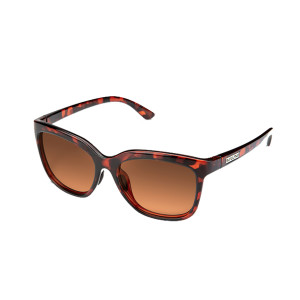 Suncloud Sunnyside Sunglasses Polarized in Tortoise with Brown Gradient